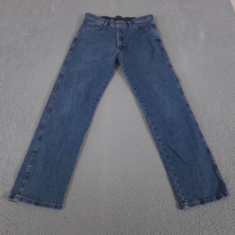 Wrangler Jeans Mens 34x32 Rugged Wear Performance Series Relaxed Elastic Waist